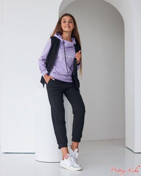 Спортивний костюм трійка - лаванда